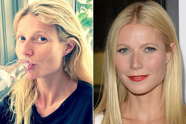 19 Most Beautiful Female Celebrities Without Makeup Some Look Totally Different Direct Healthy